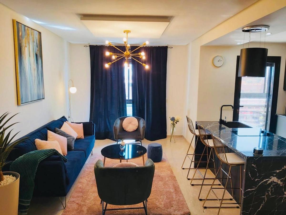Luxueux Appartement Entre Gueliz Et L'Hivernage Avec Wifi Marakeş Dış mekan fotoğraf